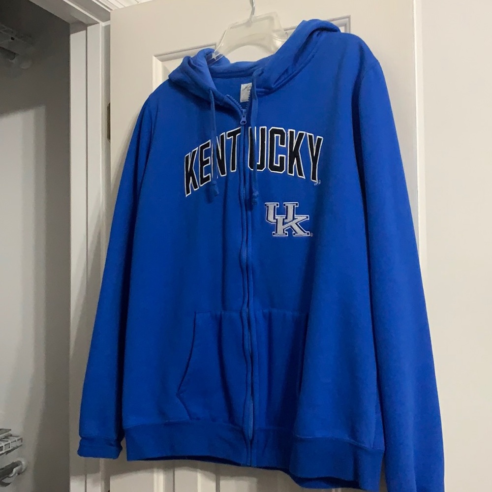 Kentucky zip up sweatshirt size XL